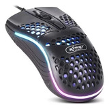 Mouse Gamer Usb Led Com Fio Rgb Ultra Leve Pc Notebook Ps4