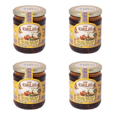 Salsa Macha Don Emilio Chile Morita 440 G - 4 Pza | Envío gratis