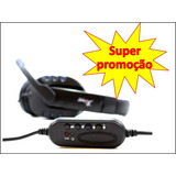Fone De Ouvido Headset Gamer Com Microfone P/ Pc Video Game