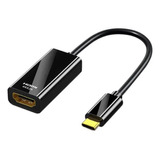 Adaptador Usb Tipo C A Hdmi, Convertidor Macho A Hembra, 4k,