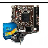 Kit I3 2100 + Placa Mãe H61 1155 + Cooler Novo