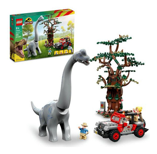 Lego Jurassic Park 76960 Descoberta De Braquiossauro Quantidade De Peças 512