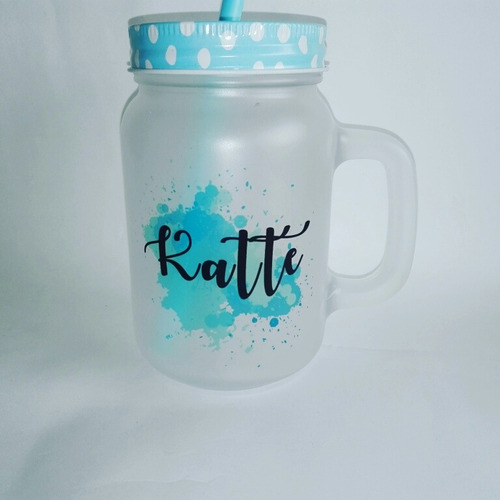  Vasos Pitillo En Vidrio Tapa Metálica Personalizada