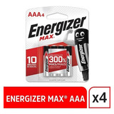 Energizer Max Aaa Pilas Alcalinas 4 Unidades 