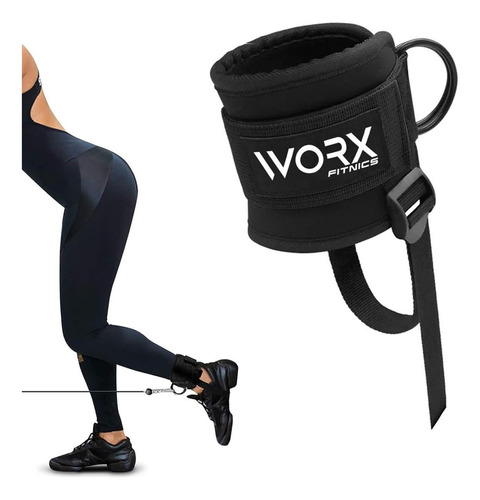 Tobillera Para Polea Correa Worx Gym Gimnasio Gluteos