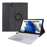 Capa P/ Tablet Samsung Galaxy A9 Plus + Teclado C/ Touchpad