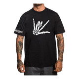 Playera Aczino Mano Huesos Rap Hip Hop Gallos Batalla