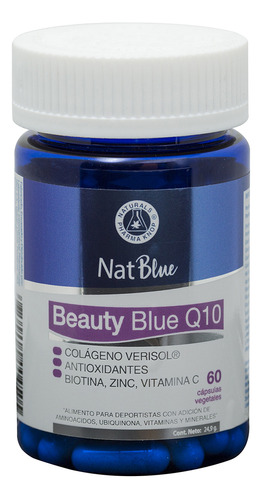 Beauty Blue Q10 658 Mg X 60  Natblue