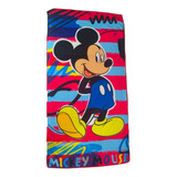 Toalla Infantil Mickey Mouse Baño Cartoon Niño Full Color 