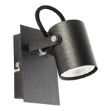 Moderno Lampara Para Muro Negro, Hs-6020-1/ne, Calux