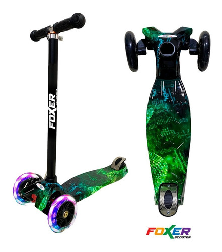 Monopatin Patineta Scooter Para Niño Y Niña Ruedas Con Luces