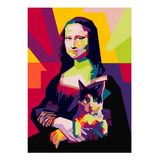 Kit Lienzo Para Pintar Por Números La Gioconda, Mona Lisa