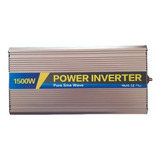 Inversor Alta Frecuencia 1500w/24v