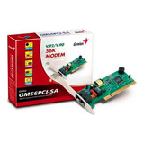 Tarjeta Genius Fax 56k Gm56pci-sa