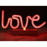 Luminária Love Led Neon Decoração Luzes Enfeite Letreiro