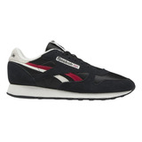 Tenis Reebok Classic Leather Core Black Gamusa Unisex Casual