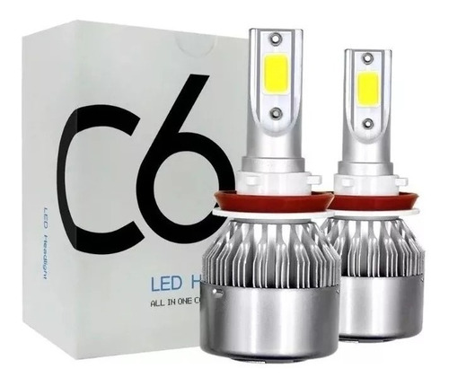 Kit Luces Led Auto C6 H1 H7 H3 9005 9006 880