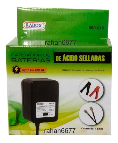 Cargador 12volts Para Carritos Montables Baterias Recargable