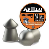 Balines Apolo Magnum 5,5 Lata X 250 Aire Comprimido Rifle