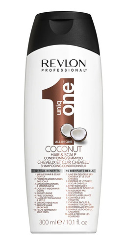 Shampoo Cabello Revlon Uniq One Conditioning Coconut 300 Ml