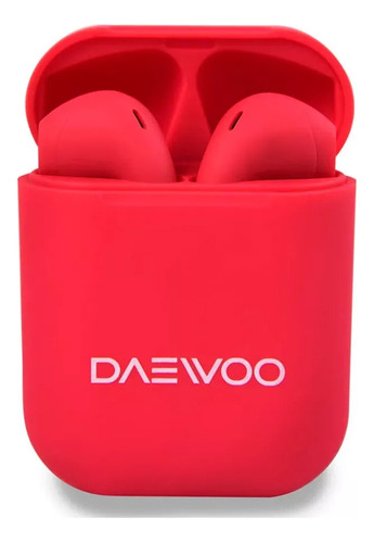 Auriculares In-ear Inalámbricos Daewoo Prix Dw-pr431 Rojo