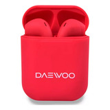 Auriculares In-ear Inalámbricos Daewoo Prix Dw-pr431 Rojo