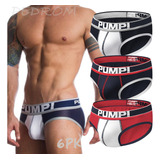 Calzoncillos De Gimnasia Sexy Para Hombres 6pc