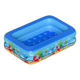 Piscina Inflable Rectangular Piscina Niño Juegos Piscina  