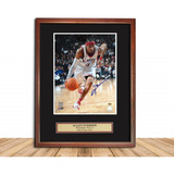 Nba Allen Iverson Foto Firmada Enmarcada Philadelphia 76ers