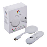 Google Chromecast With Google Tv De Voz 4k 8gb Snow Con 2gb 