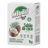 1kg Sabão Em Pó Vegano Coco Para Roupas Delicadas De Bebê 