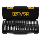 Set De Llaves Lexivon Puntas Hexagonales, Acero S2, 32 Uni