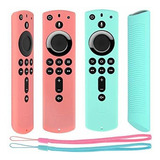 [2 Pack] Silicone Remote Cover Compatible With Fire Tv Stick