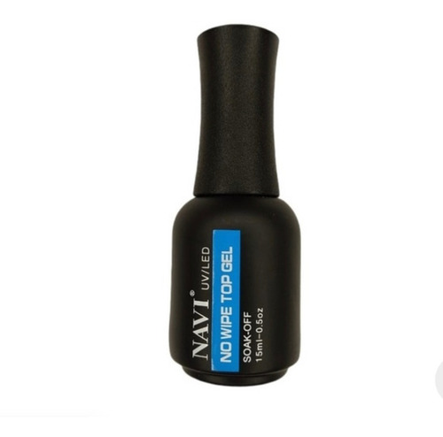 Top Coat No Wipe Semipermanente Navi 15ml Gel Uv/led