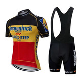 Uniforme Ciclismo Quickstep-maillot Profesional 20d Gel