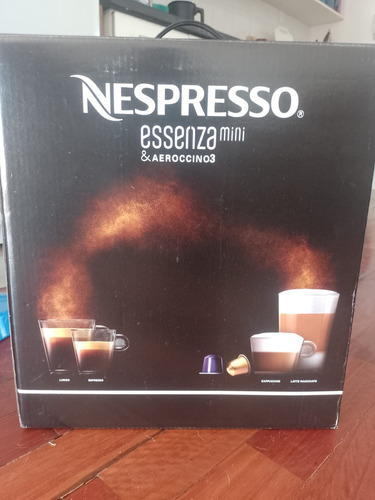 Cafetera Nespresso Essenza Mini D30 Automática Aeroccino 