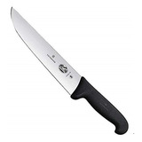 Cuchillo Profesional Con Mango Fibrox De 20 Cm Victorinox 5.5203.20, Color Negro