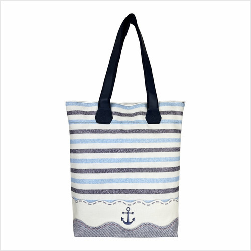 Bolsa Feminina Impermeável Praia Azul Âncora Magicc 107