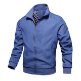 Chaqueta Con Cremallera Pilot Casual Para Hombre