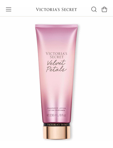 Victorias Secret Crema Loción Velvet - mL a $90000