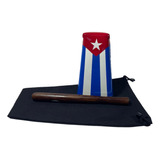 Campana Salsera Mediana 17 Cm Cuba Con Palo Y Funda