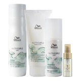 Kit Wella Professionals Nutricurls - Sh+cond+lv+óleo Ligth