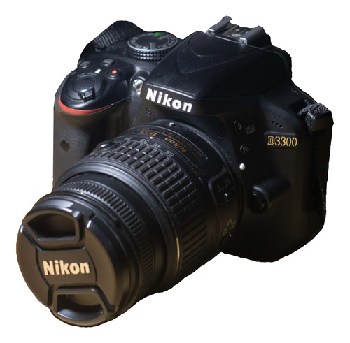 Nikon D3300 + Lente 18-55mm Vr ¡como Nueva (3900 Disparos)!