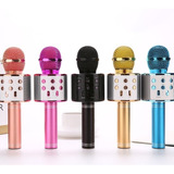 Microfono Karaoke Bluetooth Inalambrico Parlante Usb Sd Aux