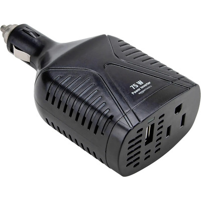 Inversor De Corriente Para Coche Amazon Basics, 75 W, 12 V A