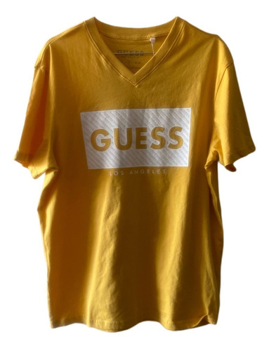 Guess Polera Pookie Logo Mellow Hombre