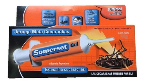 Jeringa Mata Cucarachas Suprabond Somerset 12g Original