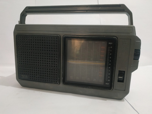 Radio Philips 311 6 Faixas Raro Antigo Placa Peça Reliquia