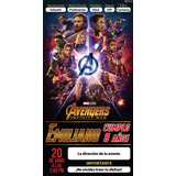 Invitación Digital Personalizada Infinity Wars