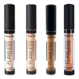 Corretivo Liquido Ruby Rose Flawless Collection - Cores Tom Chocolate-01
